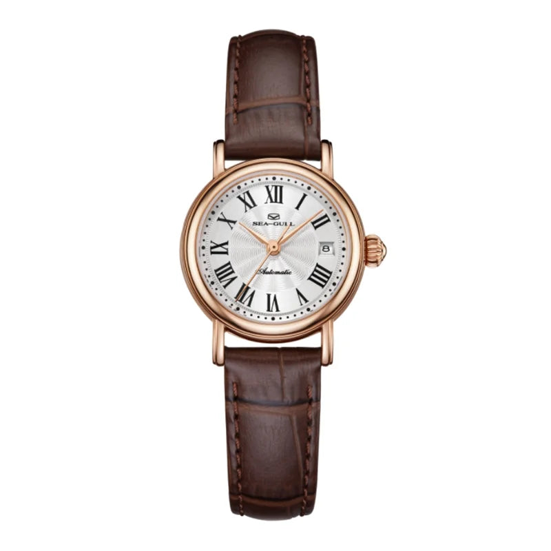 Seagull Watches for Women Luxury Brand Automatic Mechanical Watch Sapphire Glass Roman Fashion Ladies Wristwatch 1046L Series
