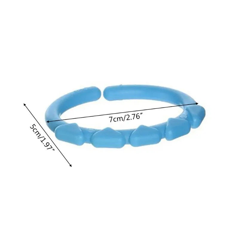 24pcs Food Grade Soft Plastic Teethers Multi Circle Ring Shaped Baby Teether Rodent Nursing Accessories for Baby Drop Shipping