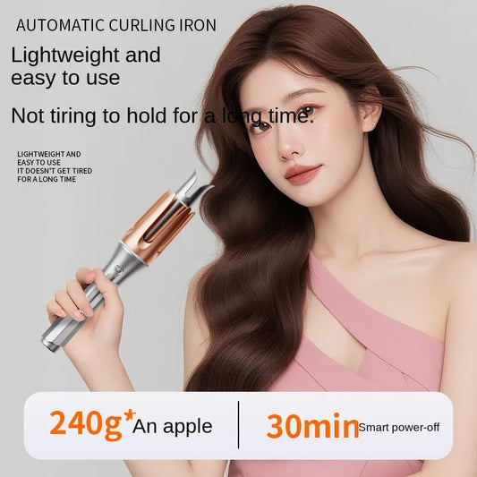 Automatic Curling Iron 1 inch with 3 Temperatures Fast Heating, 2-Way Rotation, Automatic Shut-Off, Anti-Scald, Anti-Tangle Rotating for Hair Styling