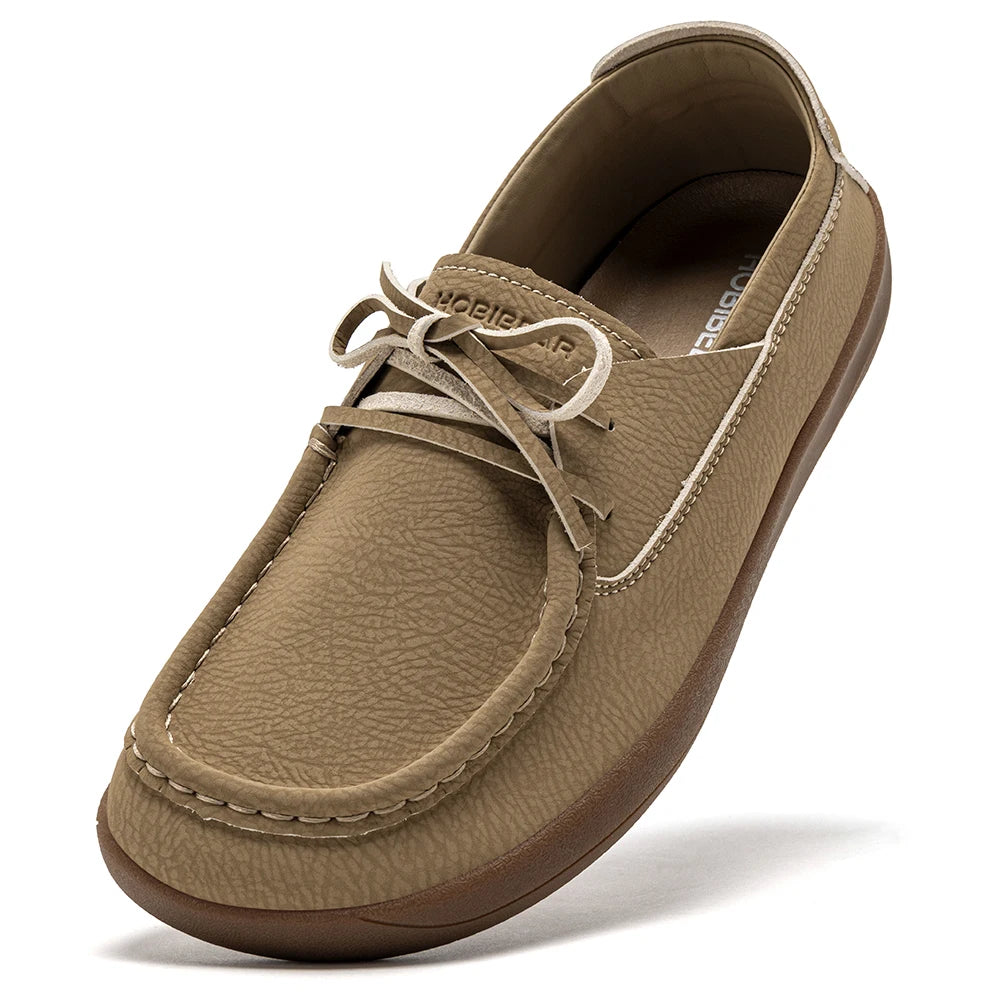 Women's Round-Toe Lace-Detail Casual Loafers