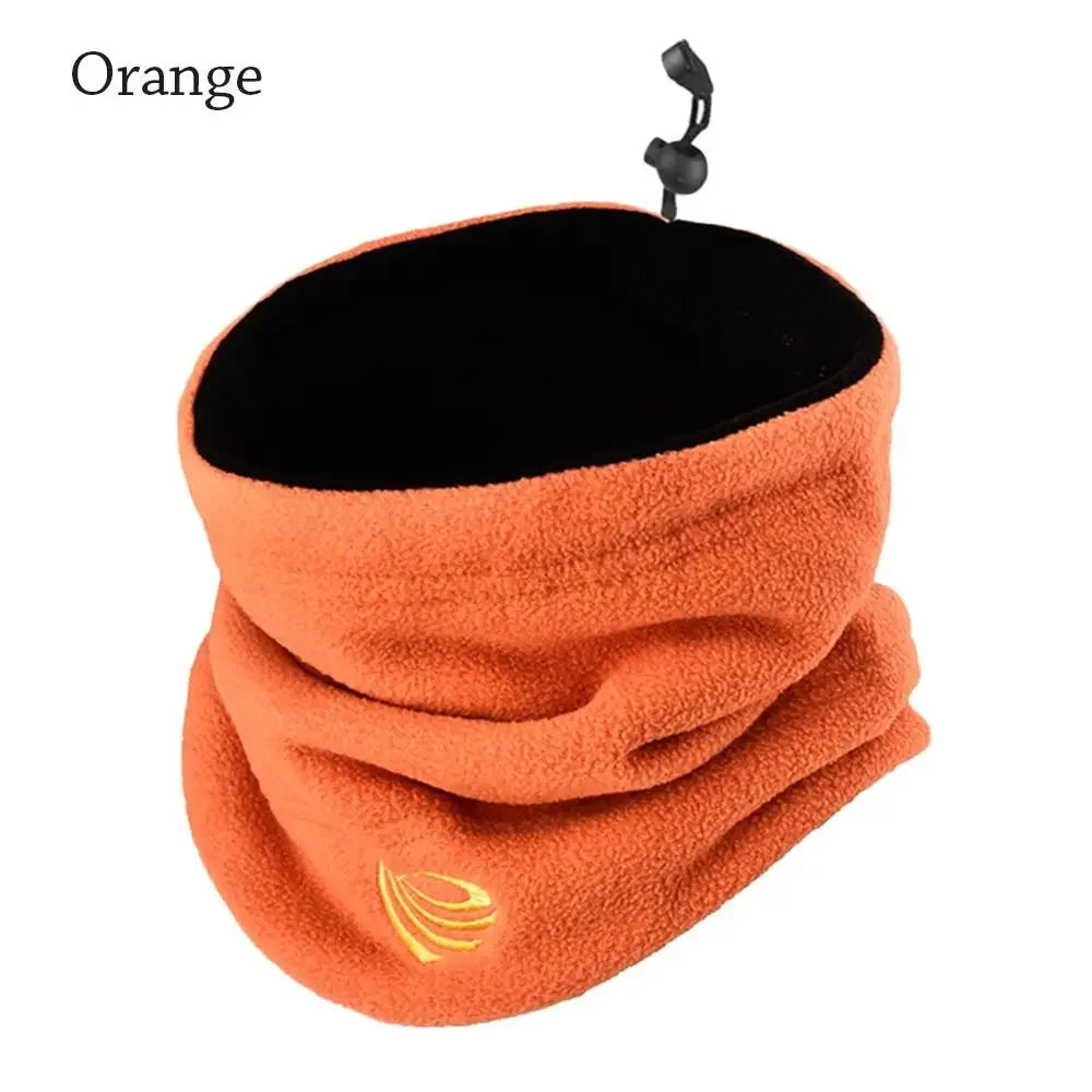 1/3Pcs Fashionable Winter Warm Wool Collar, Leather Ski Tube Scarf, Ski Board Face, Outdoor Bicycle, Cold Resistant Collar