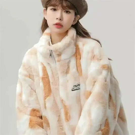 Women's Abstract-Print Textured Jacket