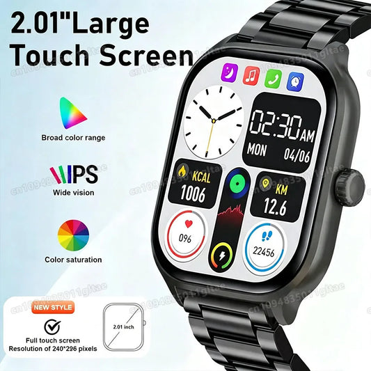 Smartwatch Men Dial to Answer Calls Calorie Tracking Heart Rate Blood Oxygen Monitoring Bluetooth Smart Watches Women Pk HT30