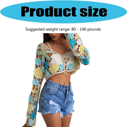 Original Hand Produced Warm Weather Top Ventilated Long Sleeve Relaxed Set