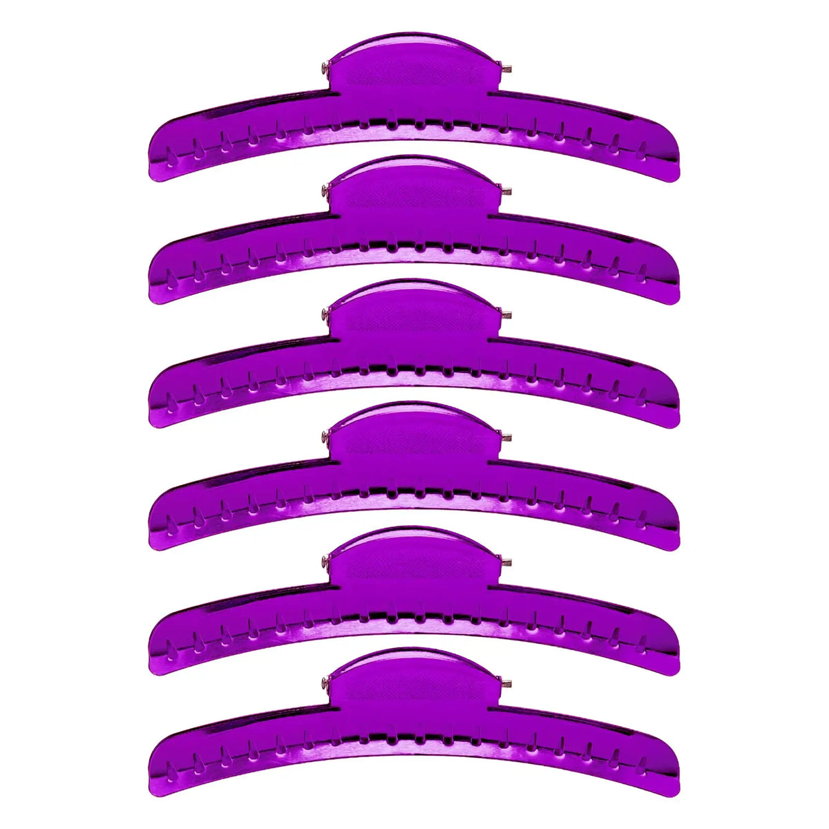 Vintage Metal Finger Wave Hair Clips 6PCS Aluminum Hairpin Hairdressing Clip Salon Hair Fixed Hairclips Barber Stlying Tool