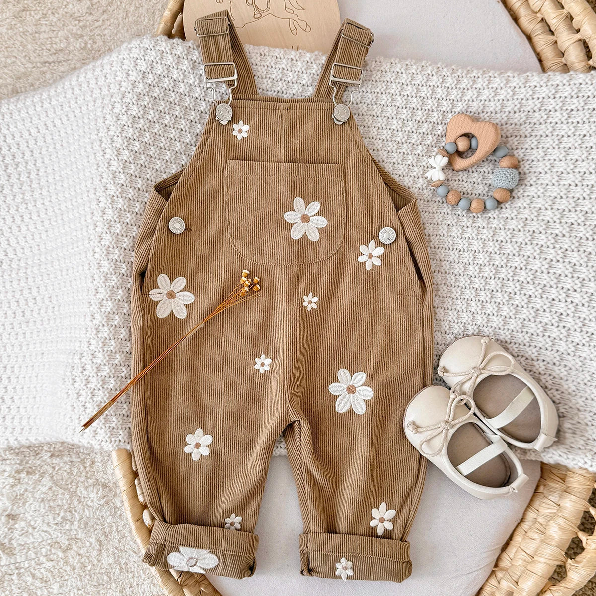 Korean Style Infant Toddler Clothing Boys Girls Summer FashionOveralls Pants Korean Version Casual Trousers Suitable for 0-3Y