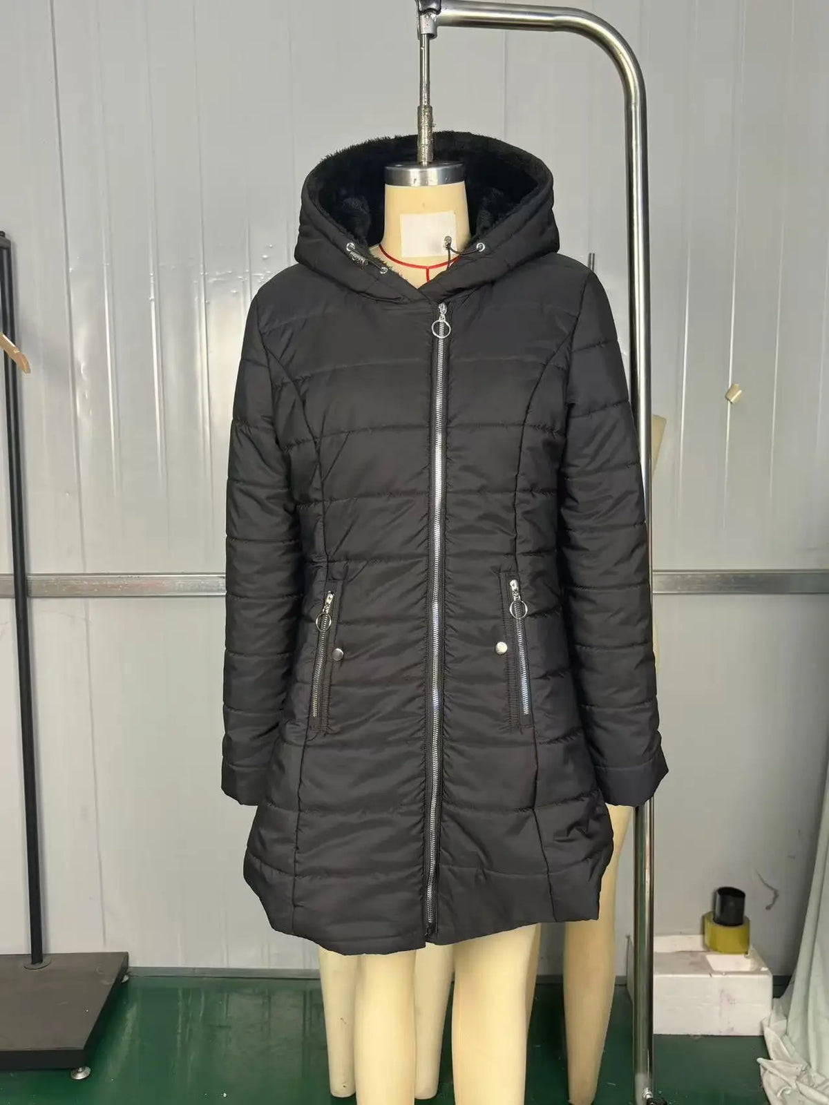 Women's Street Style Loose Padded Coat, European and American Trendy, Versatile Slimming Casual Warm Outerwear