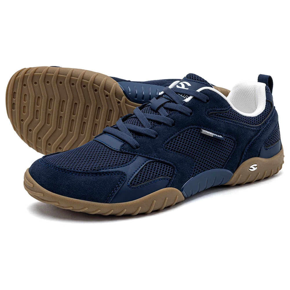 HOBIBEAR Wide Width Barefoot Shoes for Men Women Minimalist Zero Drop Breathable Sneakers Non-Slip Lightweight Walking Footwear