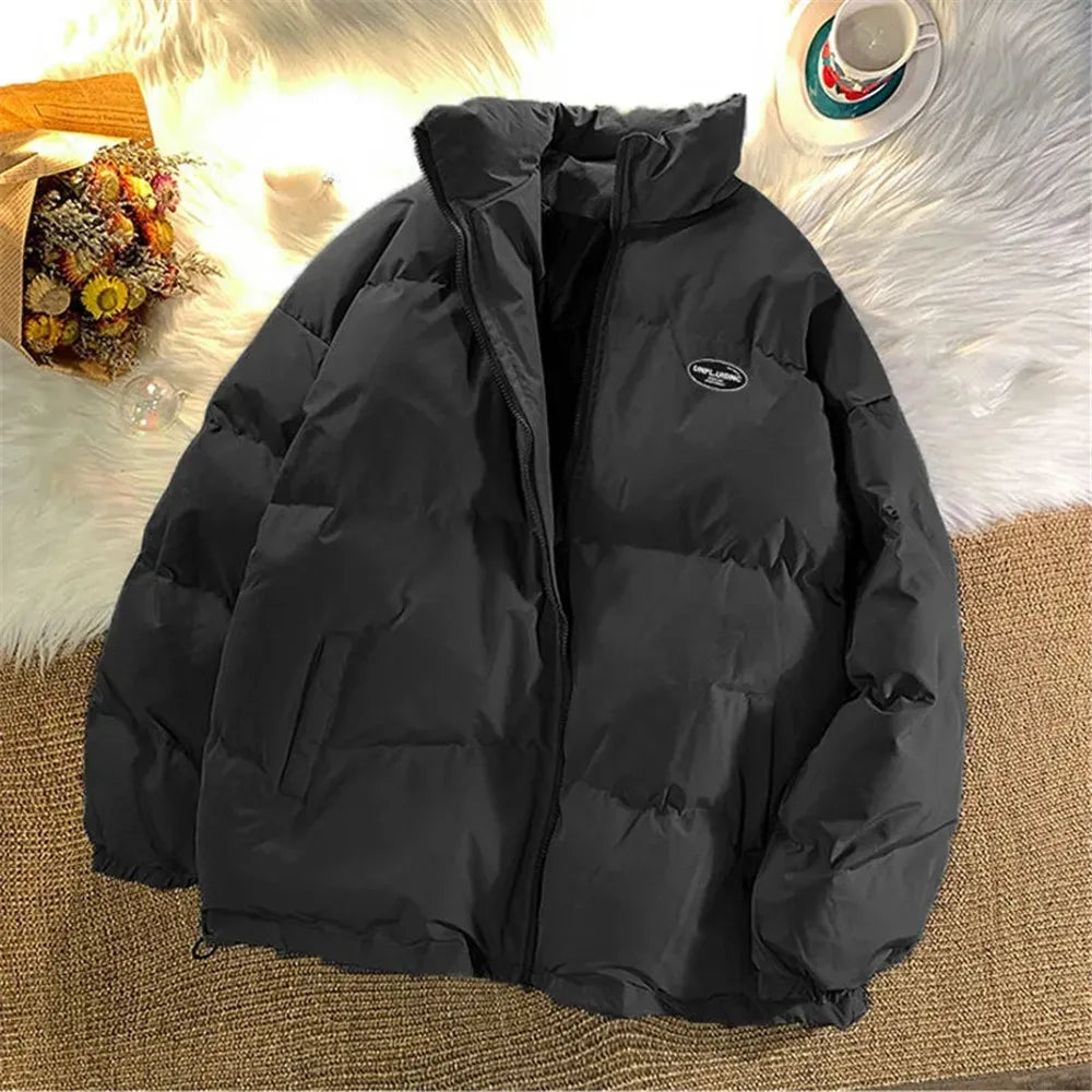 Loose Short New Trend Korean Style Simple Solid Color Keep Warm Casual Women's Winter Jacket Coat for Women
