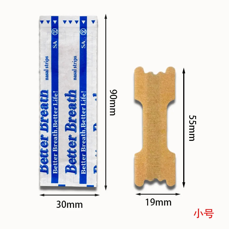 300/200/100PCS Breath Nasal Strips Sleep Aid Device Easier Breathing Nose Patch Snoring Aid for Better Sleep