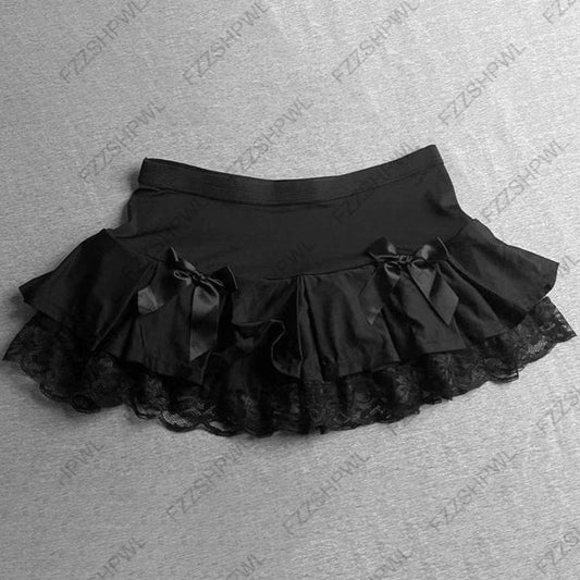 Y2K retro tomboy punk workwear style fitted short skirt streetwear high street fashion aesthetics hip-hop rock women's clothing