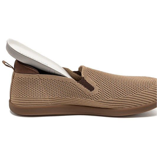 HOBIBEAR Women Wide Toe Box Shoes Barefoot Slip on Walking Sneakers Mesh Breathable Classic Minimalist Shoes for Female