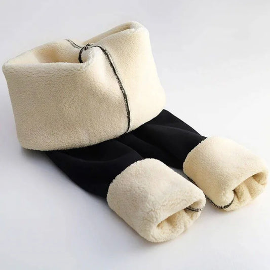 Women's High-Waisted Fleece-Lined Leggings