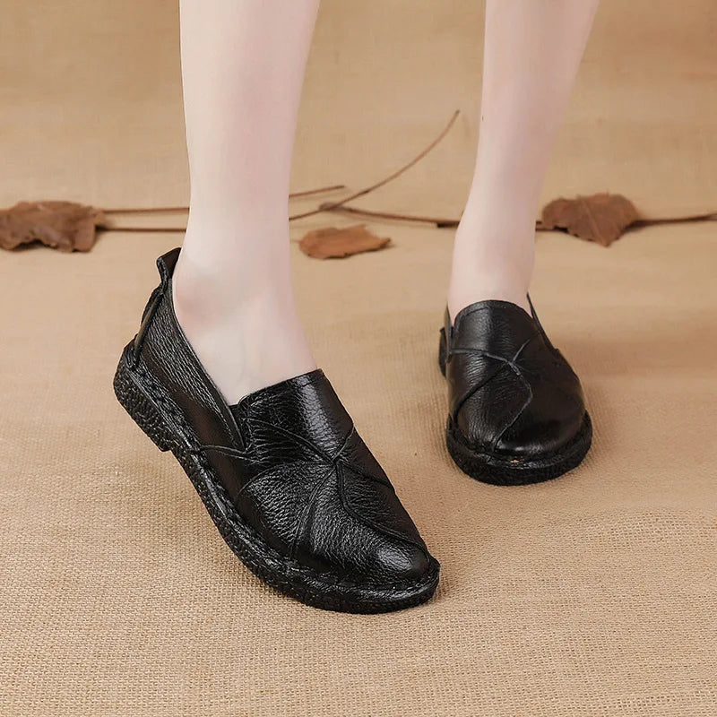 Women's Stitched Slip-On Loafers