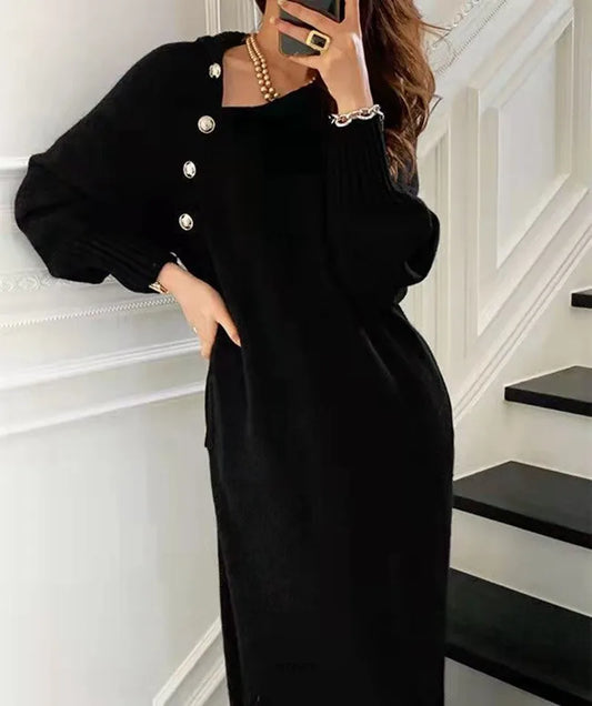 Women's Turtleneck Knit Dress