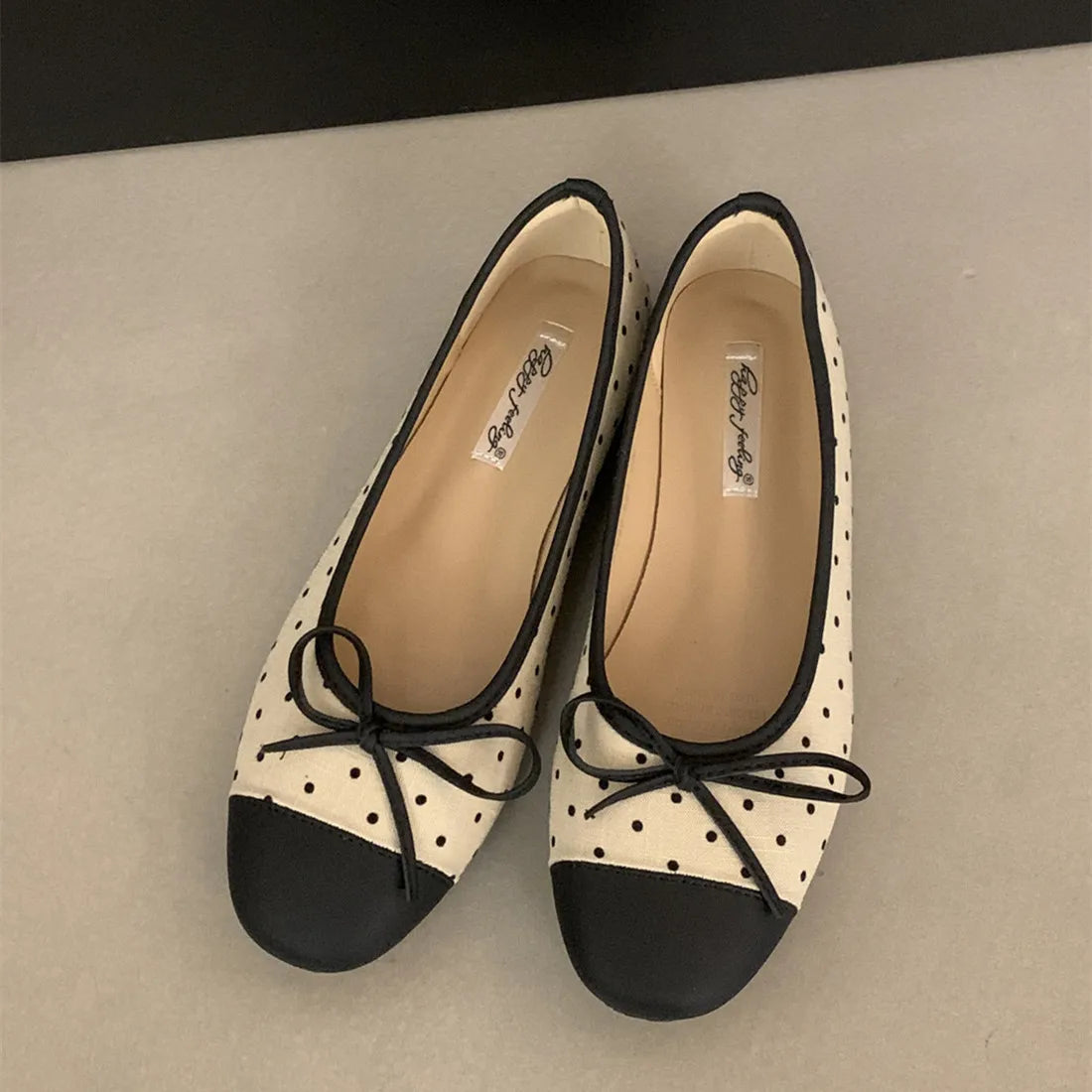 Bailamos Brand New Women Flats Fashion Shallow Ladies Casual Soft Mary Jane Shoes Outdoor Dress Flat Ballet Shoes Mujer