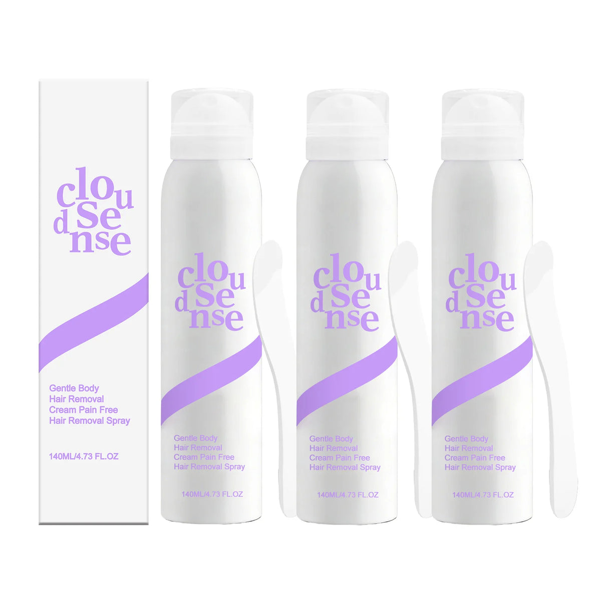 Body Hair Removal Mousse Spray Gentle Painless For Armpit Legs Arms Smooth No Black Spots Refreshing Hair Remover