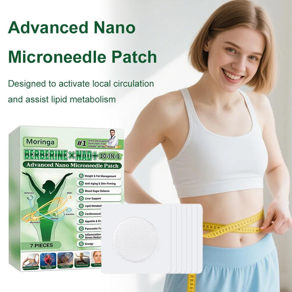 10-in-1 Nano Microneedle Patch Natural Gentle Patches Moisturizing Firming Skin for Women Men Nano Microdarts Patches