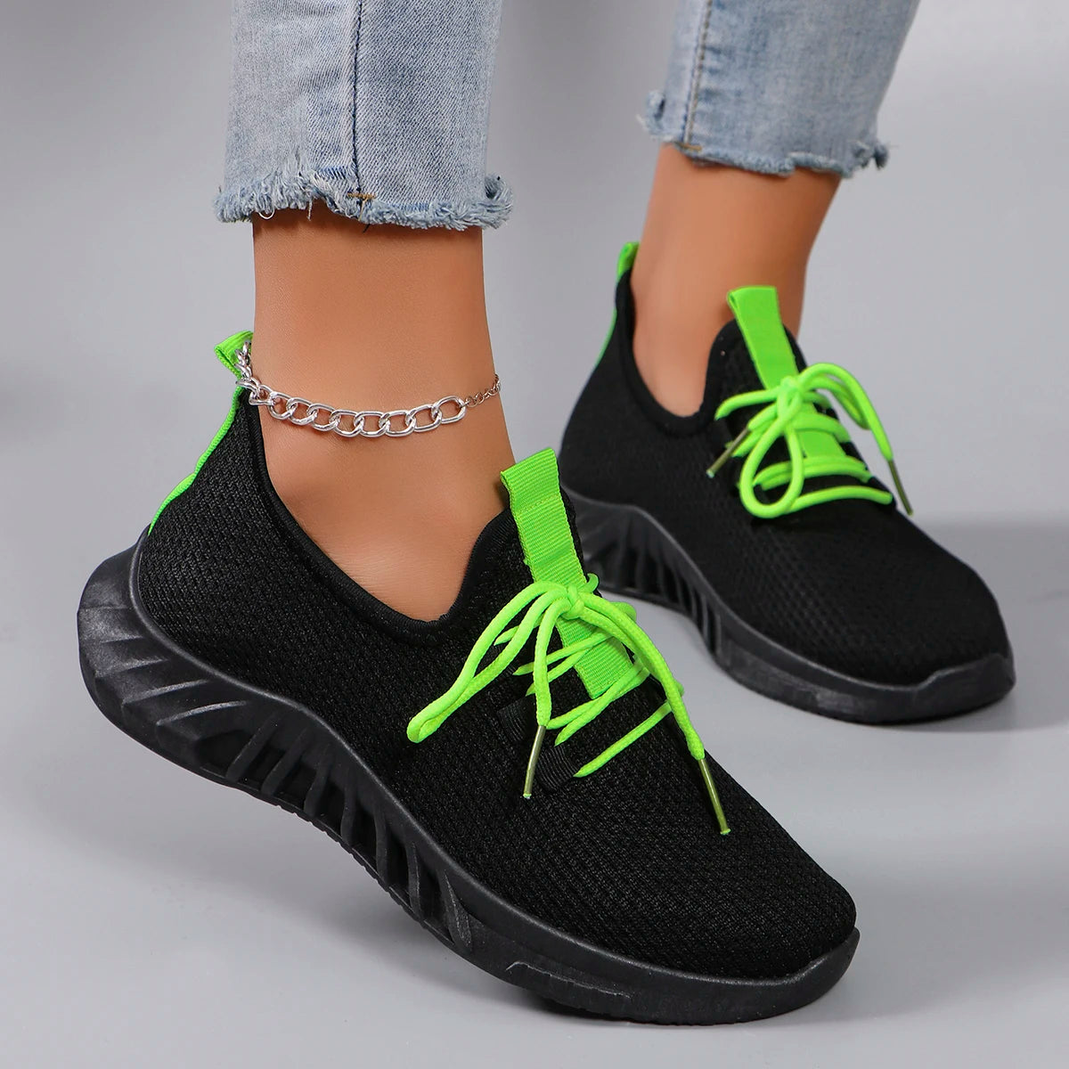 Women's summer breathable mesh flat shoes women's shoes casual sports shoes, clearance free shipping