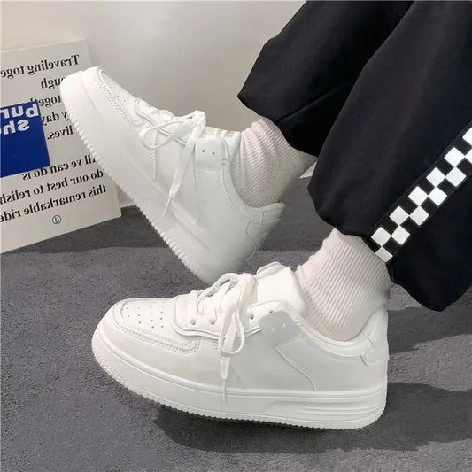 Tennis Sneakers Woman Spring Autumn Sports Board Shoes Fashion Comfort Colorful Casual Academy Style Little White Shoes Female