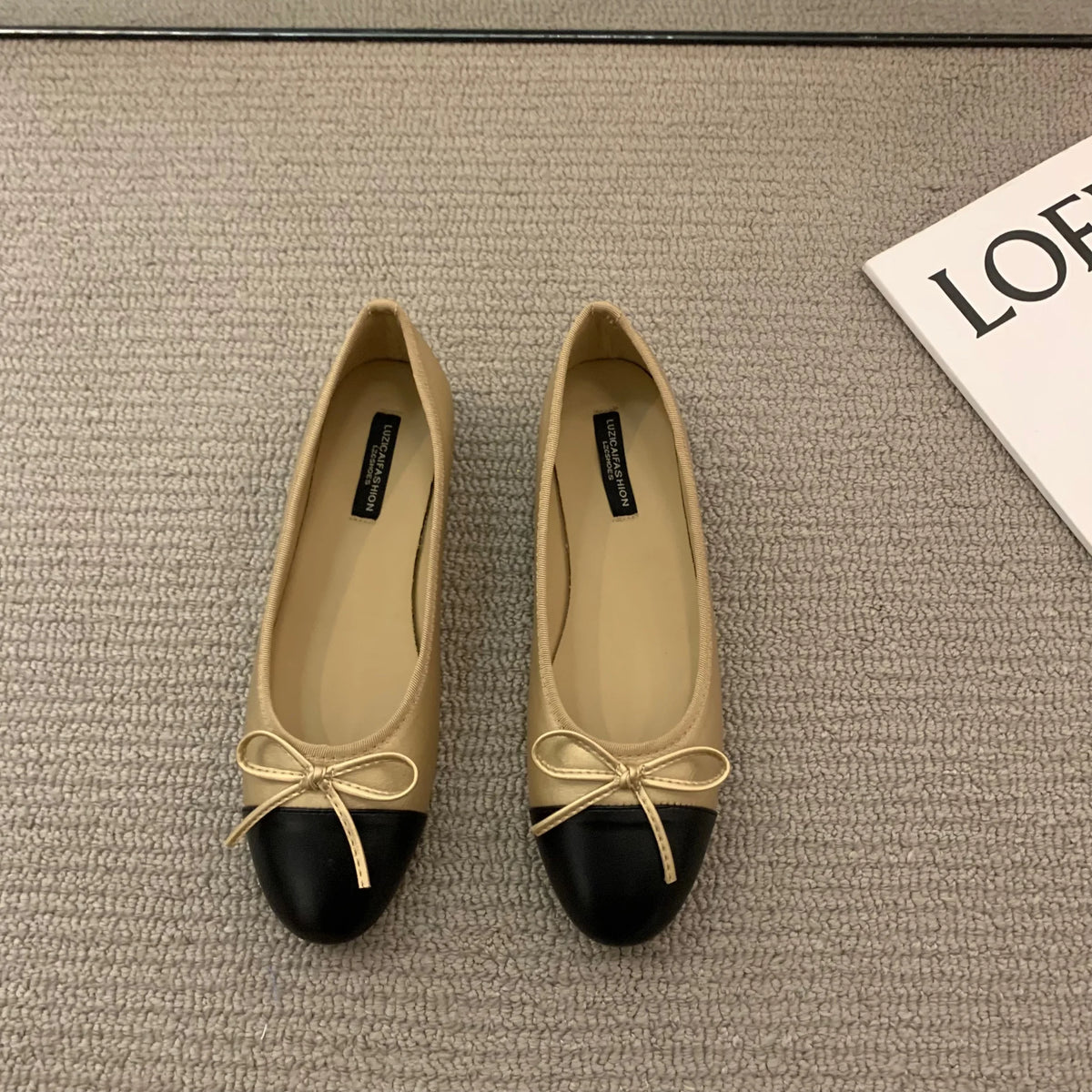 Bailamos Women Brand Ballet Shoes Fashion Bow In Autumn 2022Pregnant Women's Flats Casual Women's Dress Shoes Mujer