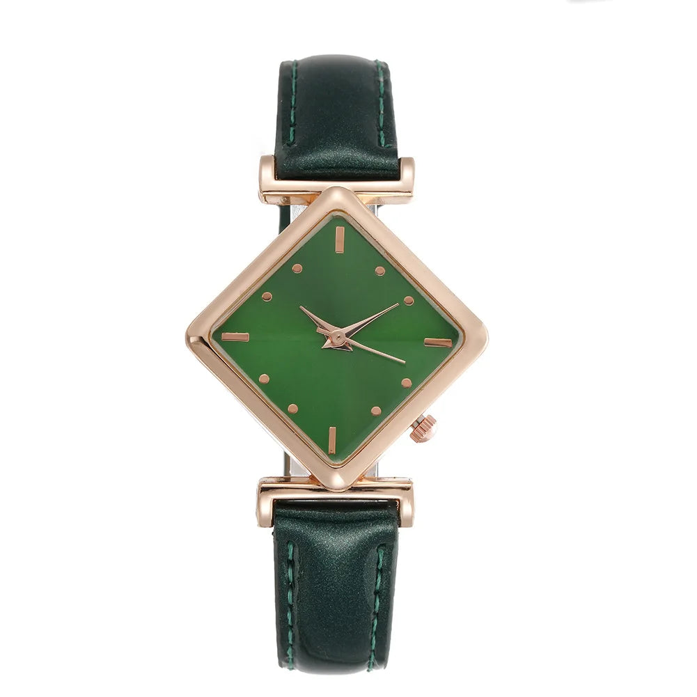 Luxury Brand Women's Watch Quartz Wristwatch Women Quartz Watches Ladies Clock Leather Watch Gift Reloj Mujer relojes de mujer