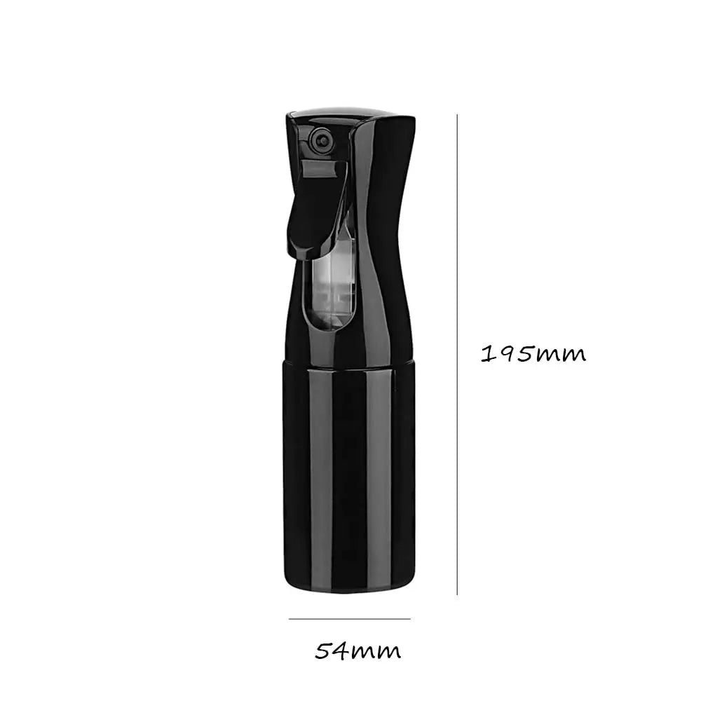 200ml High Pressure Hairdressing Spray Bottle Barber Salon Refillable Continuous Mist Atomizer for Water and Styling