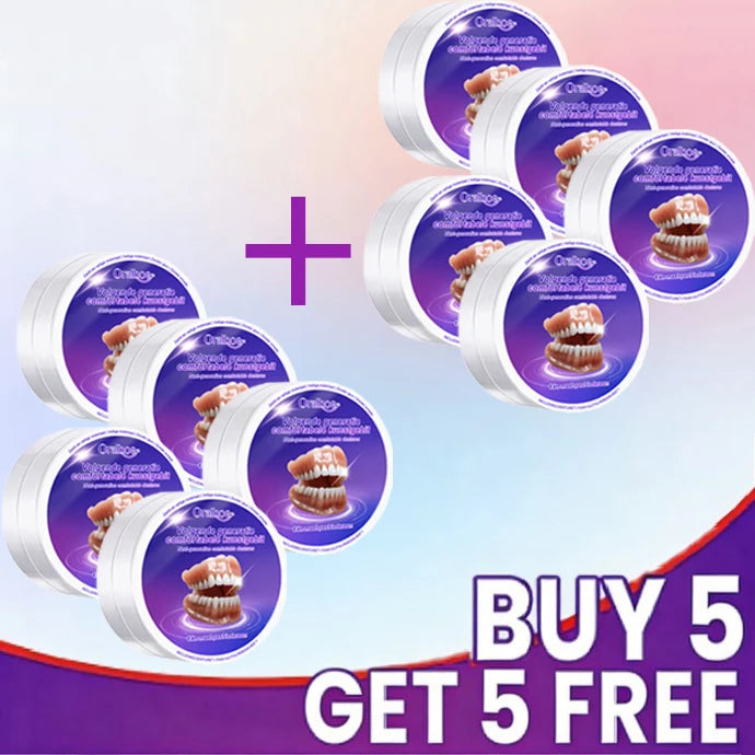 Flexible Silicone False Teeth Kit Comfortable Fit Secure Hold Realistic Appearance Upper Lower Dental Plate Replacement Dentures