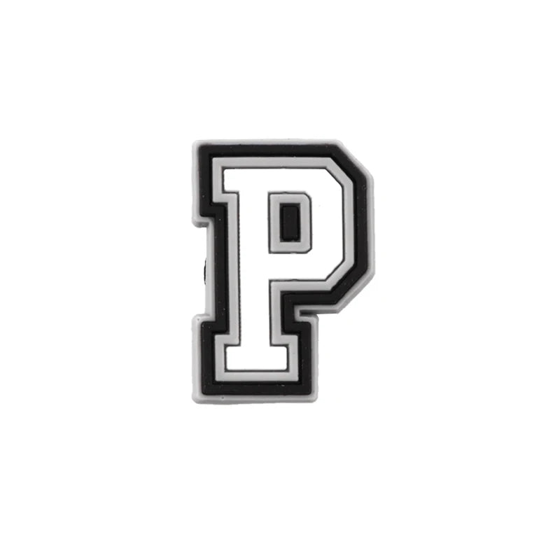 1 PCS Letter Charms for Clog Sandals Shoe Decoration 0-9# Number Alphabet ABC-Z Characters DIY Shoes Pins for Boy Girl Men Women