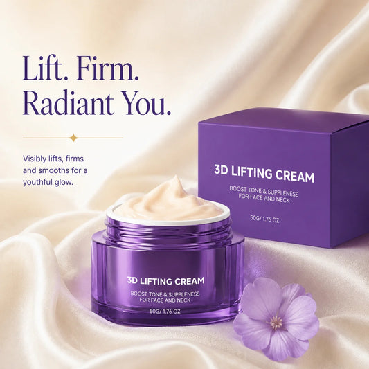 3D Lifting Cream Face Neck Anti-Aging Moisturizer Improve Wrinkles Hydrating Repair Korean Facial Treatment Probiotic Face Cream