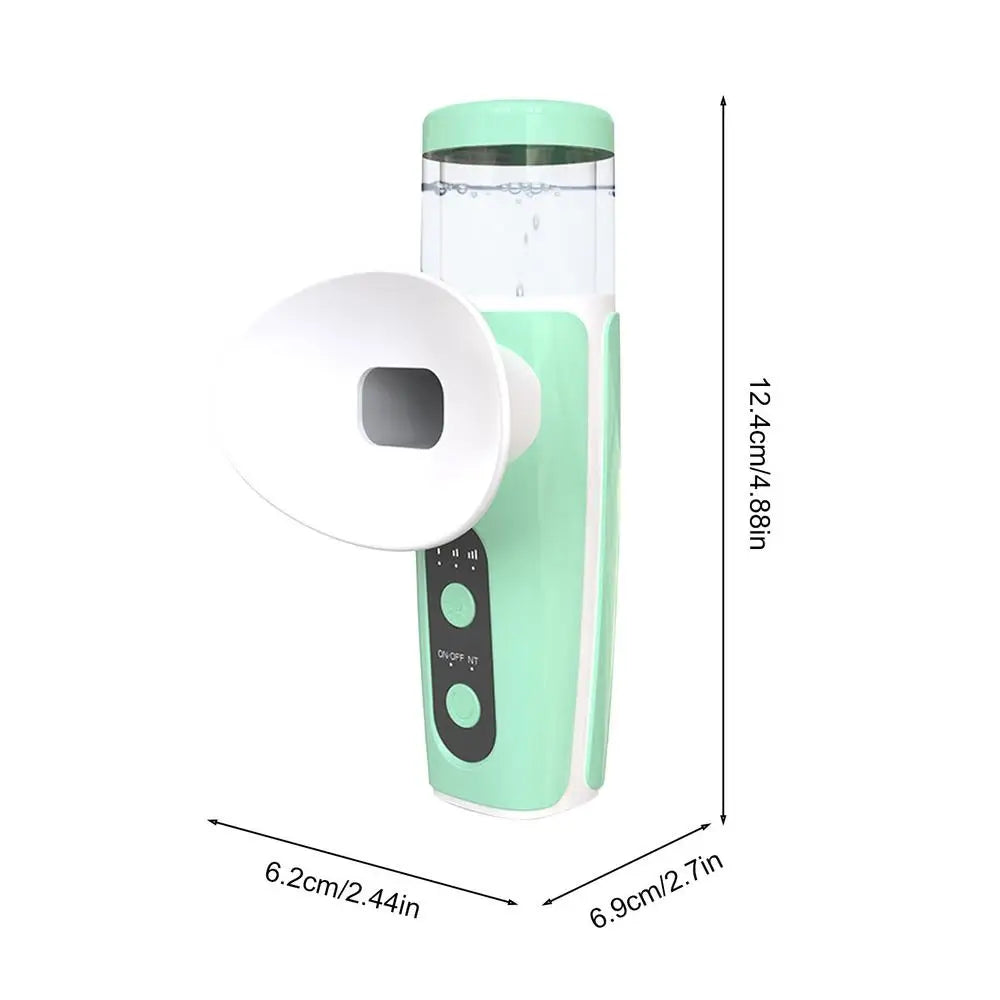Eye Steamer for Dry Eye Nano Dry Eye Humidifier Portable Eyes Care Device 3 Temperature Eye Drops Tool Rechargeable Mist Sprayer