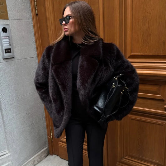 Women's Textured Lapel Jacket