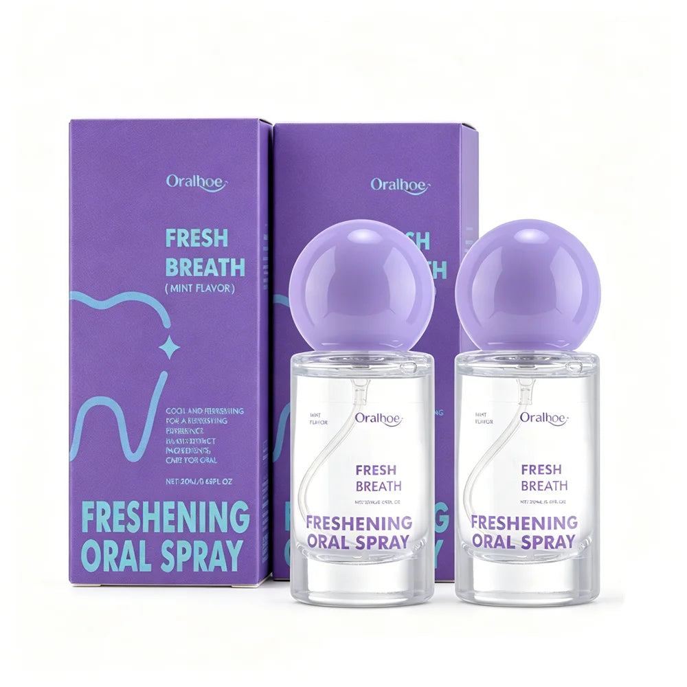 Mint Oral Spray for Long-Lasting Freshness Travel-Sized Oral Breath Spray Mouth Spray Freshener Oral Care Probiotic Freshener