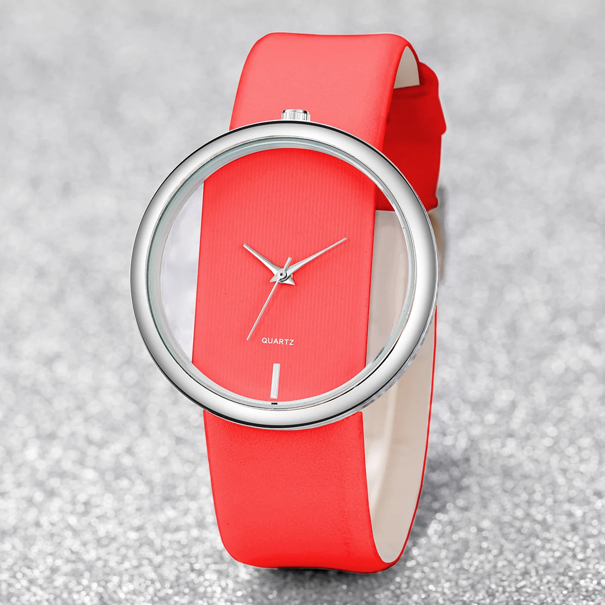 1/2/3PCS Fashion Women Watches Luxury Big Hollow-out Dial Quartz Watch for Women Clock Gift Relogio Feminino(Without Box)