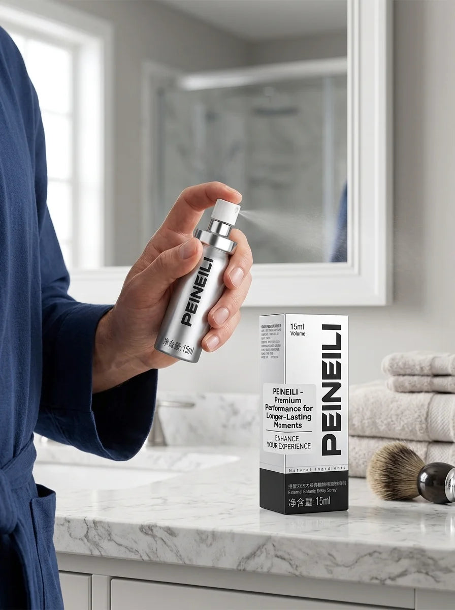 Peineili Delay Spray Massage Oil Male Delay for Men Spray Male External Use Anti Premature Ejaculation Prolong 60 Minutes