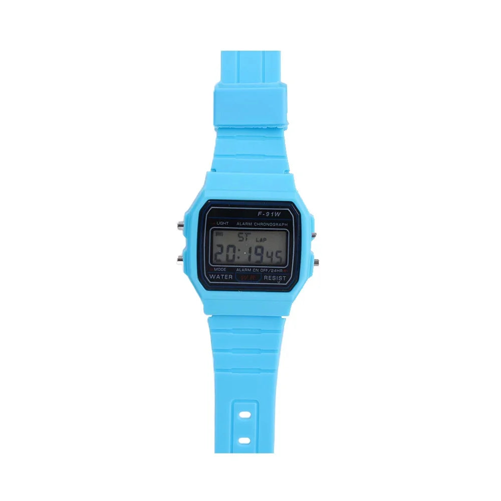 F91W LED Digital Watches Women Silicone Watch Men Sports Military Wristwatches Square Wristband Electronic Clock Reloj Hombre