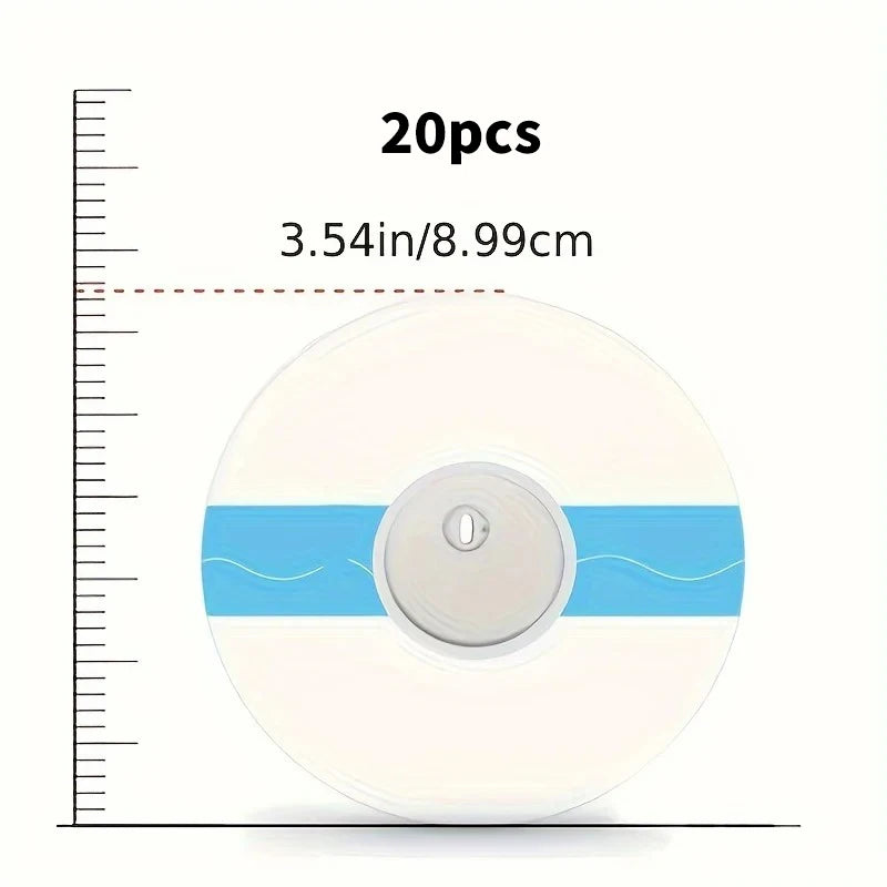 20/50pcs Freestyle Libre Sensor Covers, Latex-Free Adhesive for Libre 2, Precut CGM Tape, Waterproof, Strong Stick, Long Term