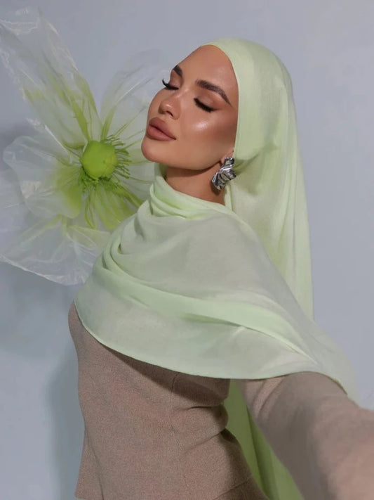 Plain Hijab Scarf in Colour Options