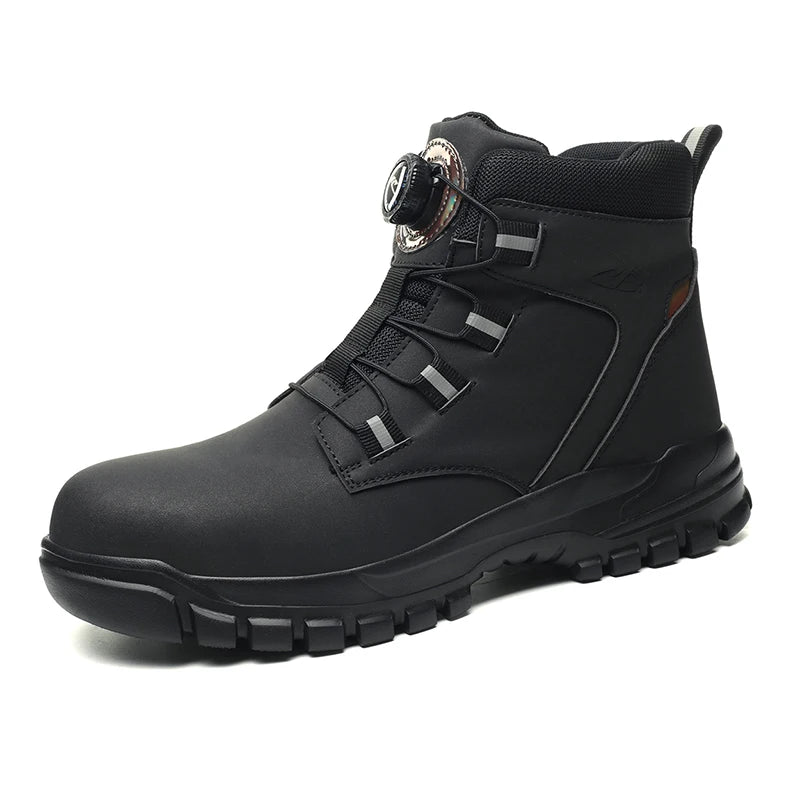 Work Safety Boots Men Waterproof Security Boots lightweight Industrial Steel Toe Work Shoes Protective Men Safety Shoes Size 48