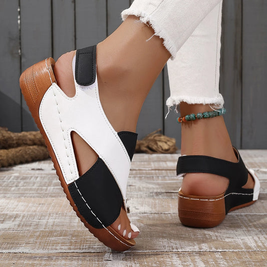 Summer Shoes Women Sandals Plus Size Walking Shoes Casual Women Shoe Wedge Sandals Ladies Party Female Footwear Women Sandal