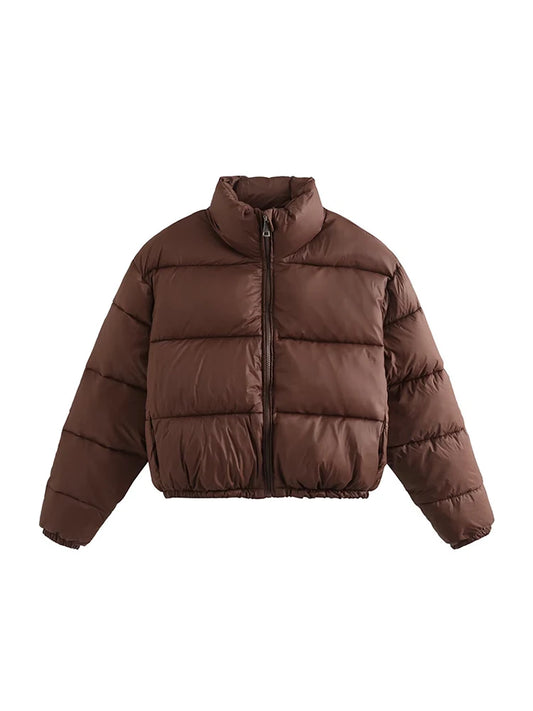 Women's Cropped Puffer Jacket