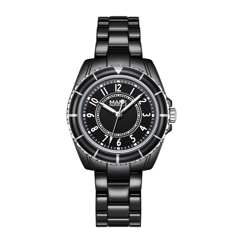 Mark Fairwhale Brand 3790 Fashion Women's Wristwatch Luxury Ceramics Waterproof Small And Luxurious Quartz Watches for Women