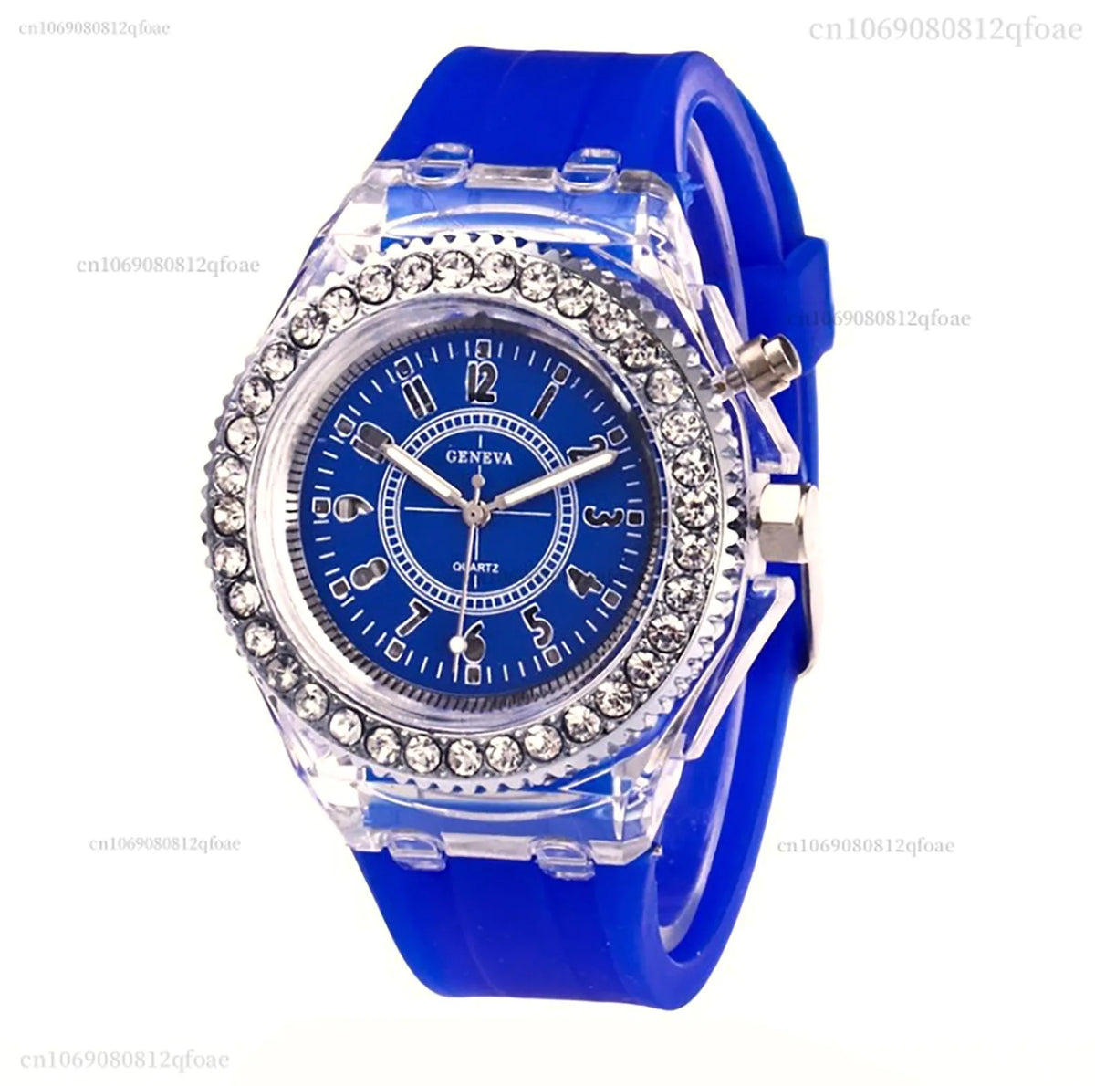 2026 Luminous Colorful LED Luminous Watch for Male and Female Students, Fluorescent Quartz Hand for Male and Female Students
