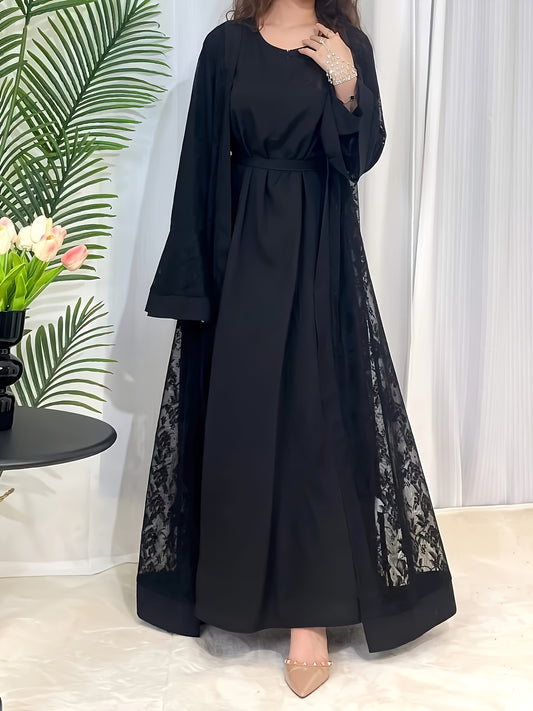 طقم دانتيل إسلامي أنيق 6420-1
