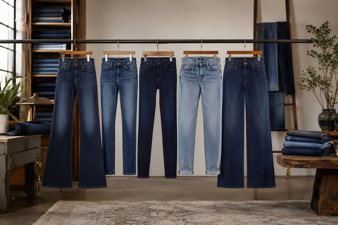 Women's jeans in classic cuts and washes