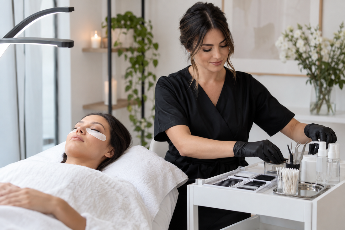 Editorial view illustrating lash tech near me in a clean, realistic setting with no text or branding