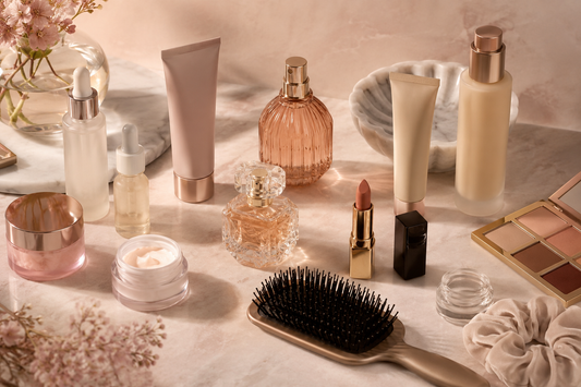 Unbranded skincare makeup haircare and fragrance collection