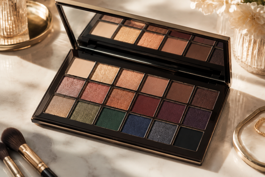 Unbranded eyeshadow palette in elegant shades