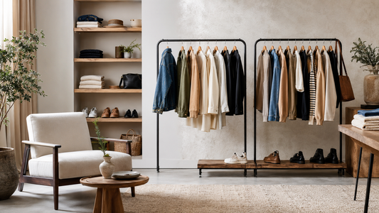 Curated online clothing store wardrobe