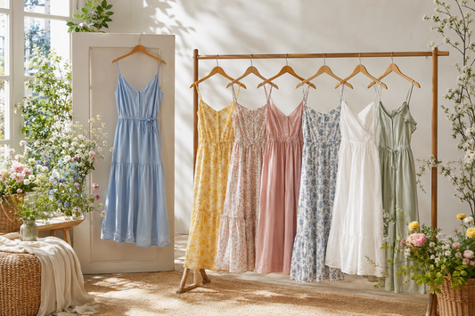 Women's sun dresses in breathable summer fabrics